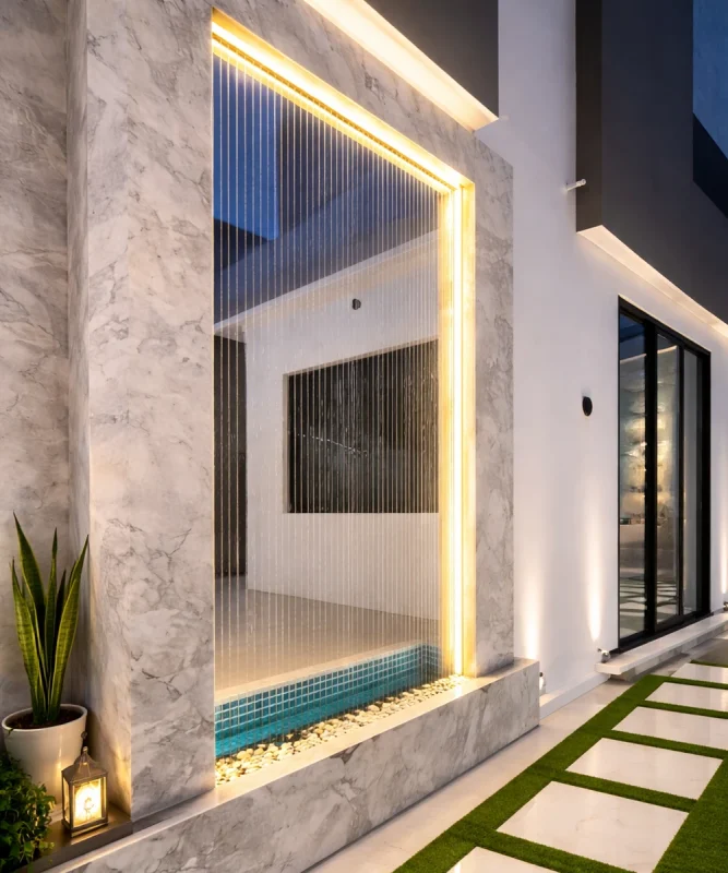 آبنما بارانی استخر